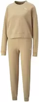 Puma Sportinis Kostiumas Moterims Loungewear Suit Brown 673702 89