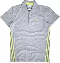 Adidas Marškinėliai Vyrams Sports Polo Pilkas Geltona V37343