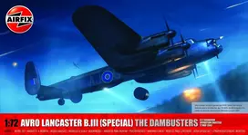 Airfix Avro Lancaster B.III Special Dambusters 1/72 plastikinis modelio rinkinys