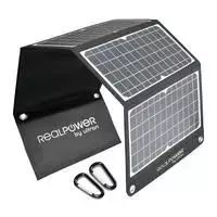 „RealPower“ saulės kolektorių skydelis SP-30E 30 vatų 4 skydas sulankstomas