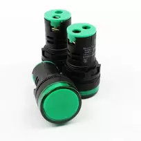 Oem Signalinė lemputė AD16-22DS 22mm 230VAC - žalia