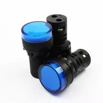 Oem Signalinė lemputė AD16-22DS 22mm 230VAC - mėlyna