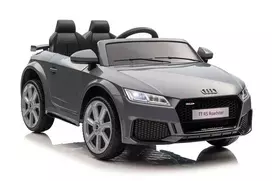 Lean Cars Vienvietis vaikiškas elektromobilis Audi TTRS, pilkas