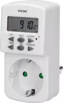 Orno Elektroninis Elektroninis laikmatis, MINI, 1800 W, 8 A, 10 programų, „Schuko“ versija