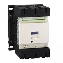 Schneider Electric „Schneider“ maitinimo kontaktorius 115A 3P 24V DC 1NO 1NC (LC1D115BD)