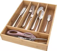 Mondex Orion Stalo įrankių dėklas 35x26 cm Bambukas