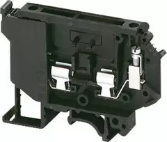 Schneider Electric Saugiklių bėgio gnybtų blokas 5X20,25/30mm 2 laidų 4mm2 juodas NSYTRV42SF5LD