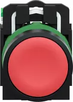 Schneider Electric Harmony XB5R belaidė ir be akumuliatoriaus mygtuko galvutė su siųstuvu Raudonas plastikinis ZB5RTA4