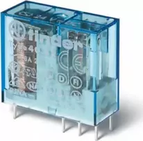 Finder Miniatiūrinė relė 2P 8A 24V DC, AgNi+Au kontaktas 40.52.9.024.5000