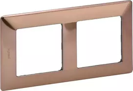Legrand Dviguba dėžutė Valena Life varis (754162)