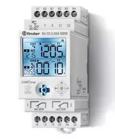 Finder Daugiafunkcinė programuojama laiko relė NFC 2P 16A 12…24V AC/DC 84.02.0.024.0000