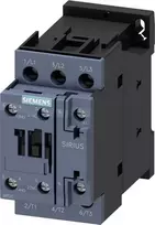 „Siemens“ galios kontaktorius 17A 3P 230V AC 1NO 1NC S0 (3RT2025-1AP00)