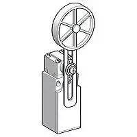 Telemecanique Sensors „Schneider Electric“ ribinis jungiklis 1R 1Z, plastikinė sukamoji svirtis su ilgio reguliavimu fi50 mm (XCKN2149G11)