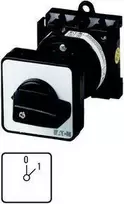 „Eaton Cam“ jungiklis 0-1 2P 20A 6,5 kW, skirtas įmontuotam T0-1-15402 / EZ (055465)