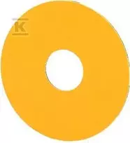 Eaton Geltona apvali aprašomoji lentelė fi90 be užrašo (216464)