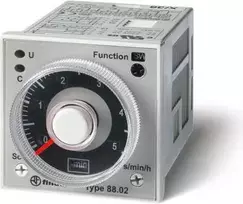 Finder Laiko siųstuvas 2P 8A 24 - 230V AC / DC daugiafunkcis AI, DI, GI, SW, BE, CE, DE (88.02.0.230,0002)