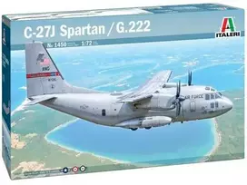 Italeri C-27J Spartan/G.222 1/72 plastikinis modelio rinkinys (1450)