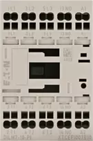 Eaton DILM maitinimo kontaktorius 3 polių 380V 400V 3kW 1Z 24V DC įstumiami spyruokliniai gnybtai 199223