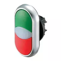 Eaton Dvivietis baltų / juodų mygtukų diskas su apšvietimu M22-DLL-WS (216704)