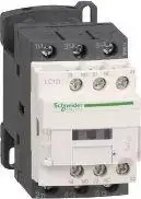 Schneider Electric Schneider maitinimo kontaktoriaus TeSys D AC3 25A 3P 1NO 1NC ritės 110 VDC dėžutės gnybtai (LC1D25FD)