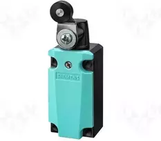 „Siemens“ ribinis jungiklis, 1NC, 1NO, momentinio veikimo, metalinis sukamasis jungiklis su ritinėliu (3SE5112-0CH01)