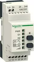 Schneider Electric Schneider programuojamas imtuvas, 2 relės, 24..240 V AC/DC, 2 mygtukai, 6 šviesos diodai ZBRRA