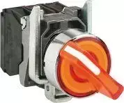 Schneider Electric 22mm oranžinis jungiklis 1Z 1R be grįžimo (XB4BK125B5)