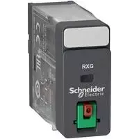 Schneider Zelio sąsajos relė su bandymo mygtuku 230V AC 10A 1Z+1R RXG11P7