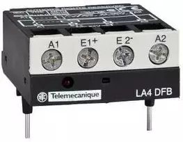 Schneider Electric „Schneider Modulis“ stiprintuvo sąsajos relė 24 V DC / 250 V AC (LA4DFB)