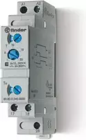 Finder Laiko siųstuvas 2Z 6A 12-240V AC / DC 250V viena funkcija SD trikampis 80.82.0.240,0000 - 80.82.040,0000