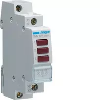 Hager Signalinė lempa 3xLED raudona (SVN127)