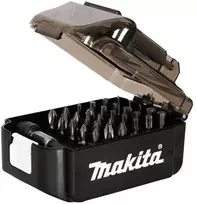 Makita E-03090 IMPACT Juodas 31vnt. antgalių rinkiniai, akumuliatoriaus formos dėkluose vitrininėje dėžėje, 12 rinkinių.