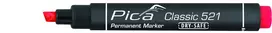 PICA MARKER CLASSIC 521 Raudonas ŚCIĘTY
