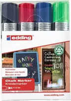 Edding kreminės markės, 4-15 mm, 4 vnt, spalvų derinys