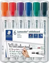 Staedtler Marker Lumocolor skirtas 6 spalvų lentoms