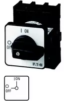 Eaton Corporation Eaton P1-32/E, Perjungiklis, 3P, Juodas, Baltas, IP65, 48 mm, 48 mm