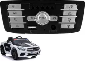 Lean Cars Muzikinis skydelis vaikiškam elektromobiliui Lean Toys Mercedes AMG, SL500