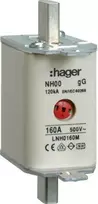 Hager NH00 saugiklis 160A 500V gG (LNH0160M)