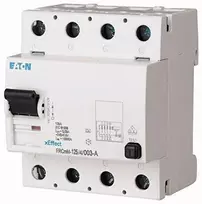 Eaton Liekamosios srovės grandinės pertraukiklis 4P 125A 0,3A tipas S/A FRCMM-125/4/03-S/A 171182