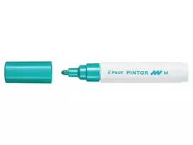 Pilot Pen Permanentinis žymeklis Pultas PINTOR Metallic 1.4 mm, apvali galvutė, žaliasp.