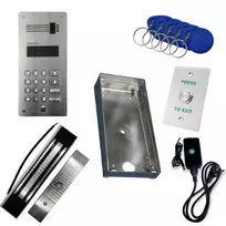Digitalas Telefonspynės komplektas daugiabučiams DD-5100R+YM280W (lauko sąlygoms)