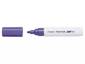 Pilot Pen Permanentinis žymeklis Pultas PINTOR 1.4 mm, apvali galvutė, violetinė sp.