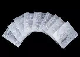 3D pieštuko šablonų rinkinys