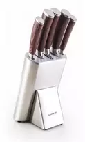 Peilių rinkinys nerūdijančio plieno krosnelė G21 Gourmet Steely 60022164, 5 vnt