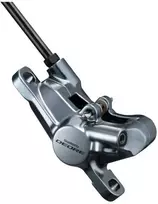 Brake caliper SHIMANO DEORE BR-MT6000 front/rear polymer sidabrinis