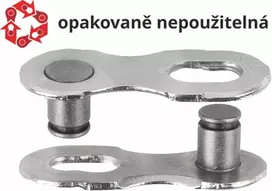 Chain coupling KMC X-1 single speed 2pcs- not reusable