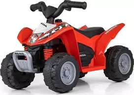 MILLY MALLY 4480 akumuliatorinė transporto priemonė keturratis HONDA keturratis raudonas