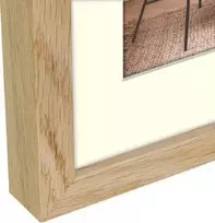 Nuotraukų rėmelis Ramka ZEP Malmo 10x15/15x20 Wood with Passepartout V4568N