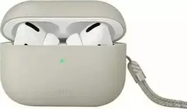 UNIQ dėklas Lino AirPods Pro 2 genSilicone (2022/2023) gelsvas