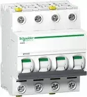 Schneider Electric IC60N 4P 20A C VIRŠĖS SROVĖ IŠJUNGTA